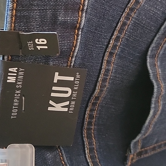 Kut Blue Denim Jeans - Picture 6 of 14